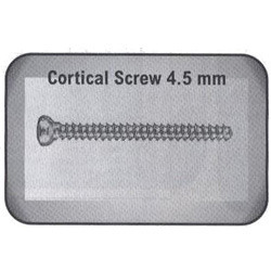 Cortical Screw 4.5mm Manufacturer Supplier Wholesale Exporter Importer Buyer Trader Retailer in Bhiwandi Maharashtra India